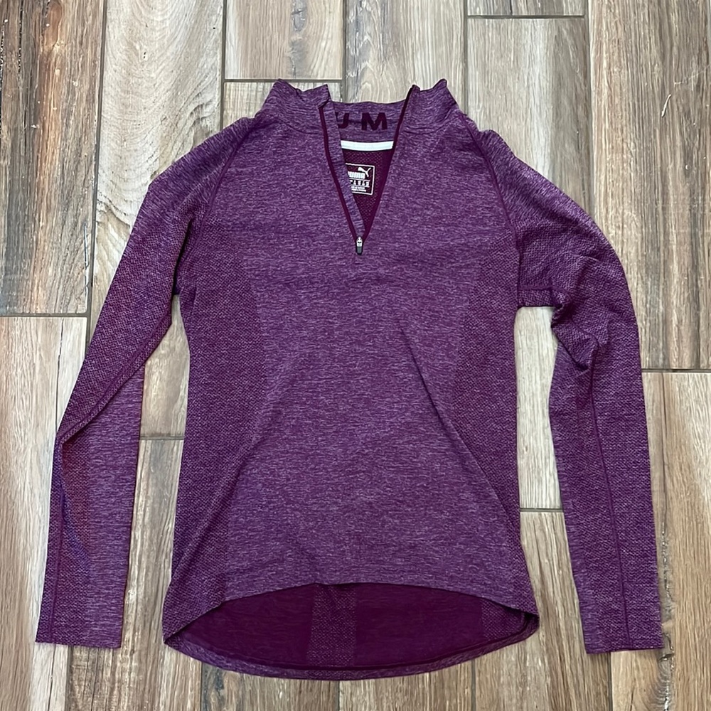 Puma golf 1/4 zip size medium